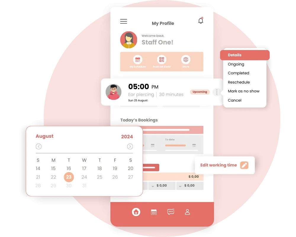 Work Schedule & Task Management