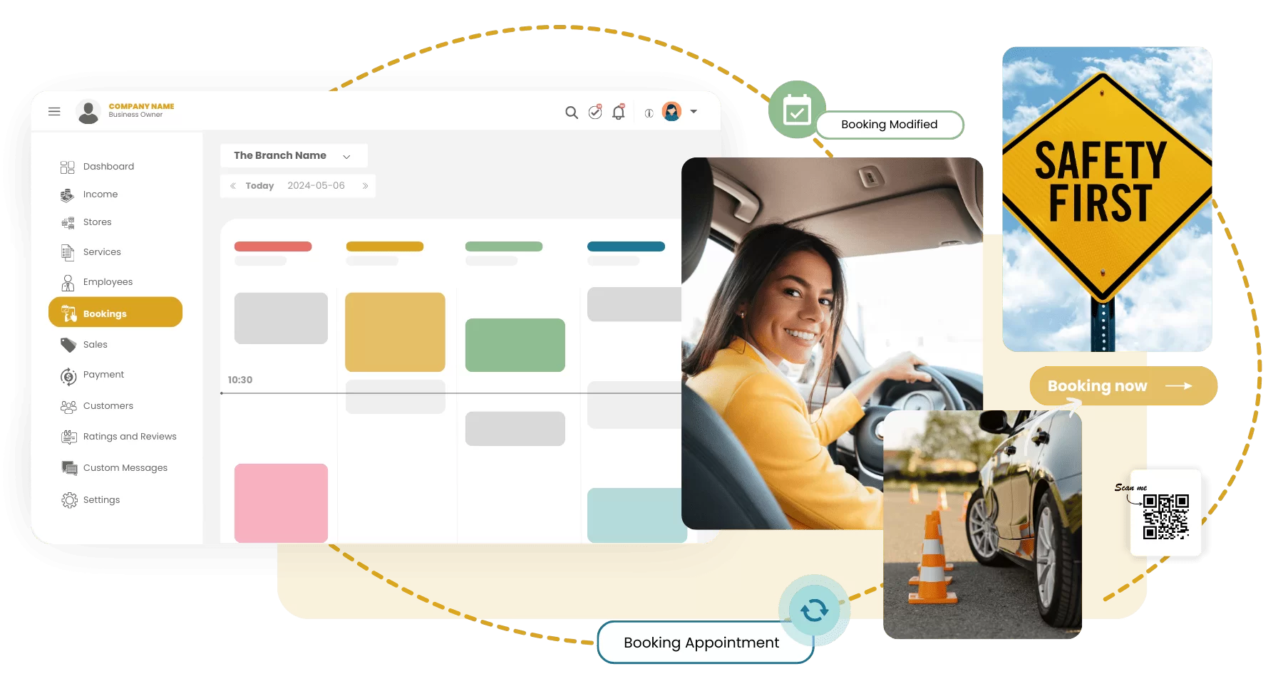 driving school software image