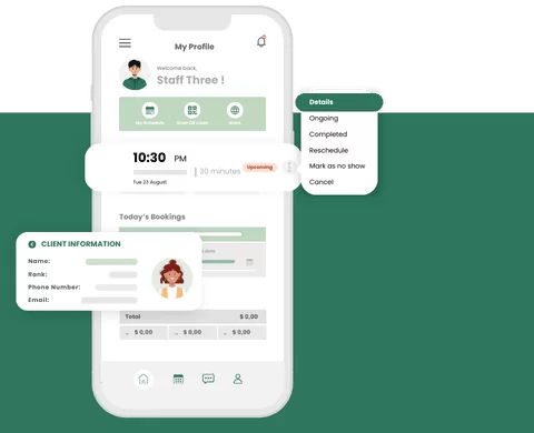 Driving School Software step 2