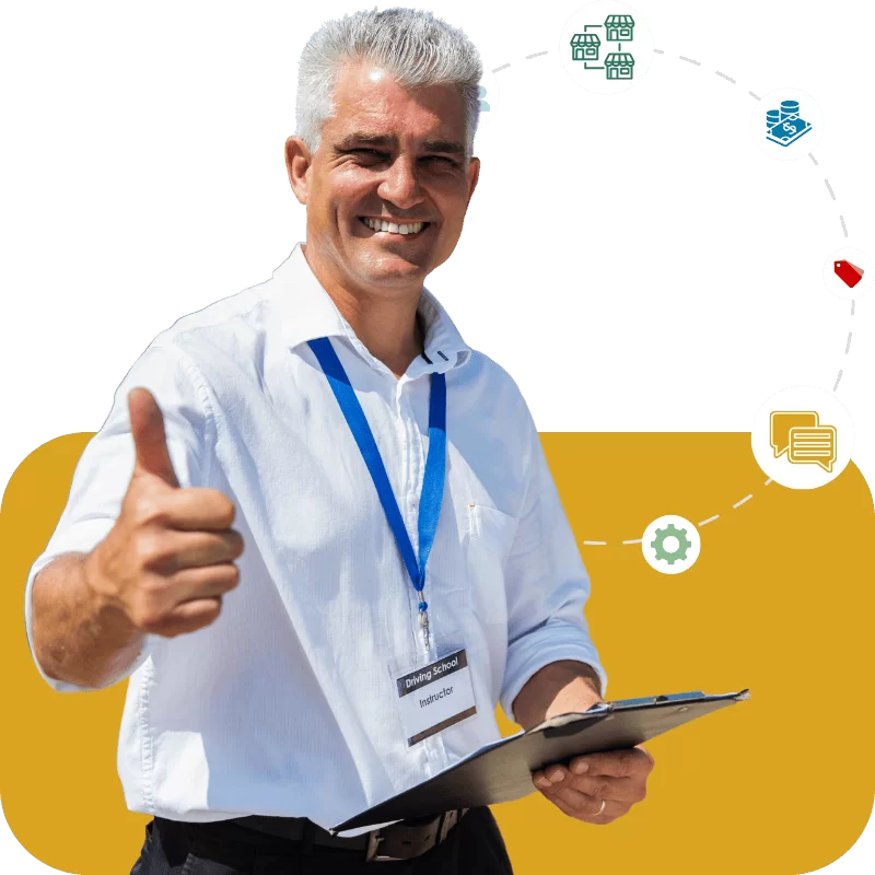 Driving School Software for owner oversight