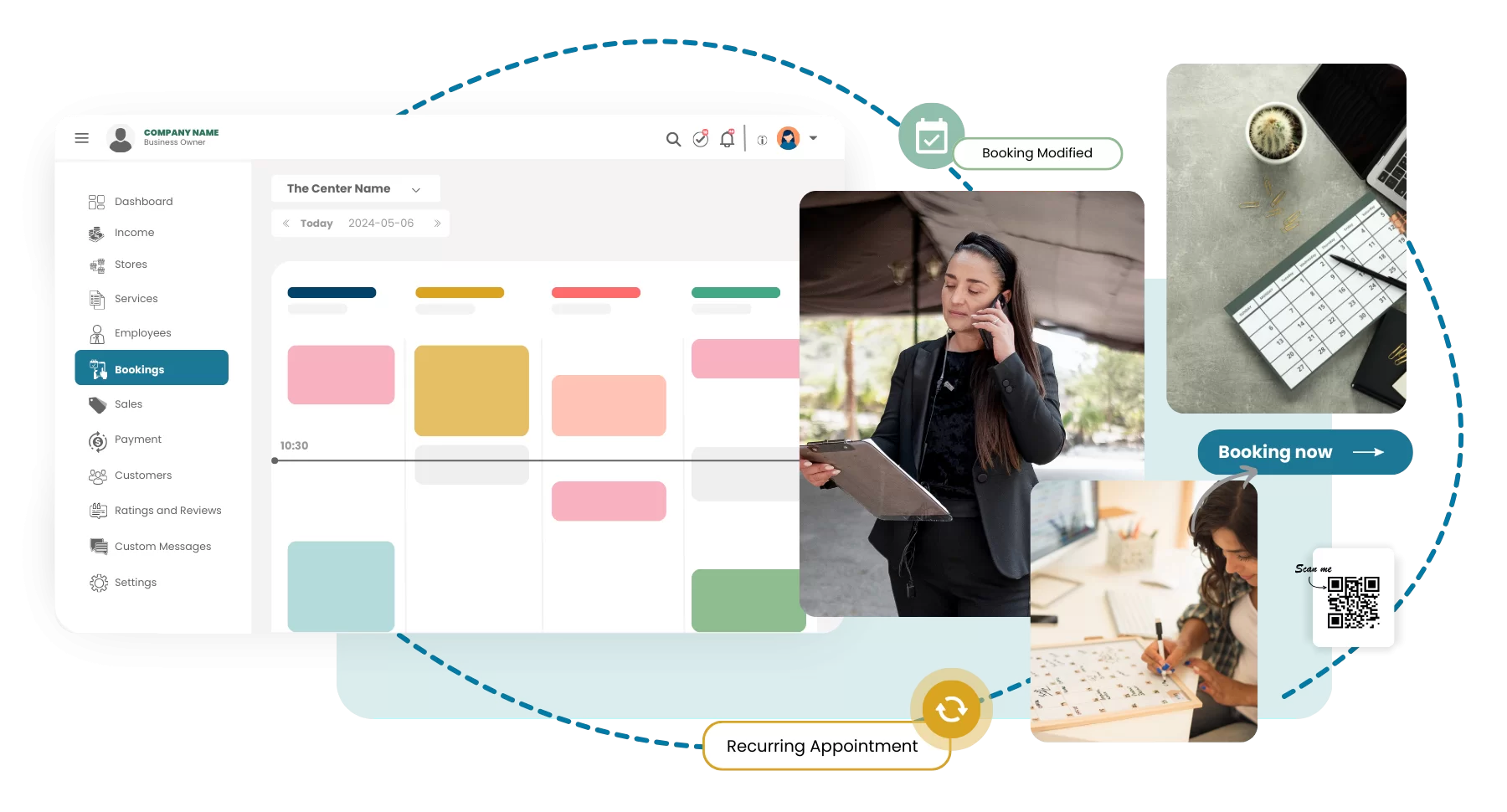 event planner booking software - big image