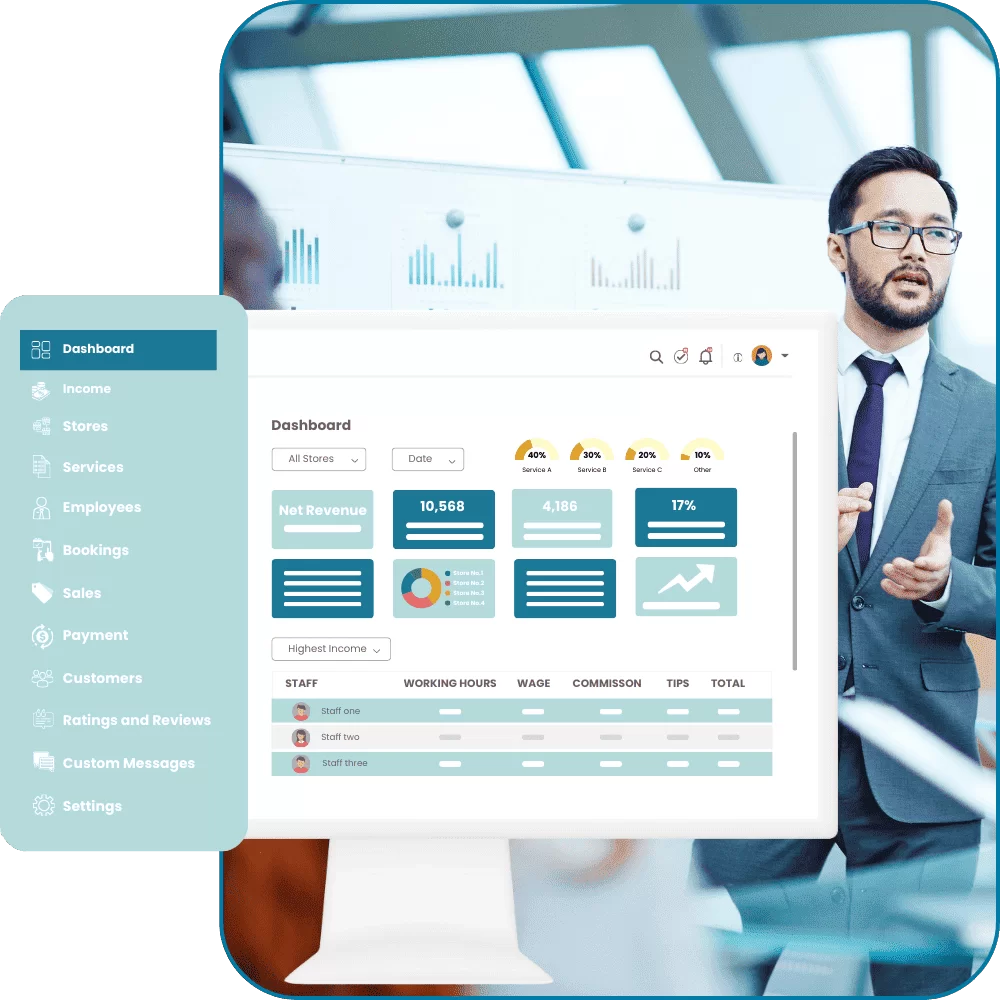 Financial Services Scheduling Software for business owner/manager