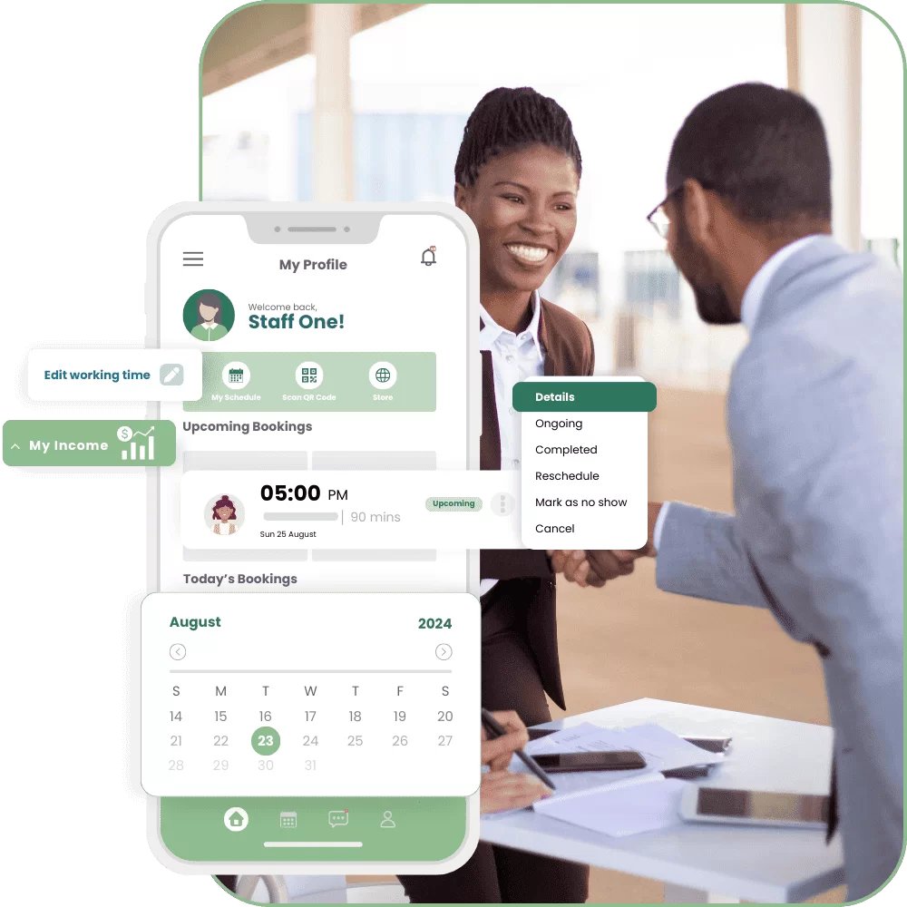 Financial Services Scheduling Software for staff