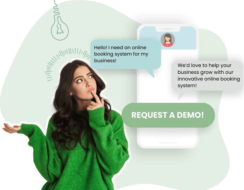 Our online booking system can help you increase sales, request a demo now!