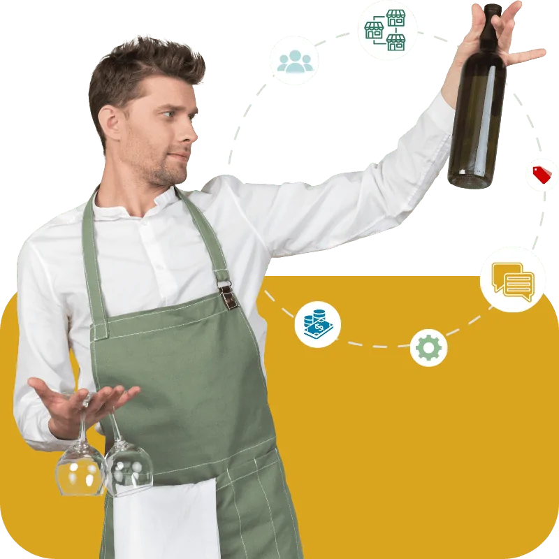 restaurant booking software - owner oversight