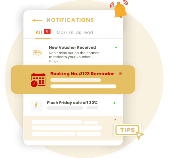 salon booking software step 3