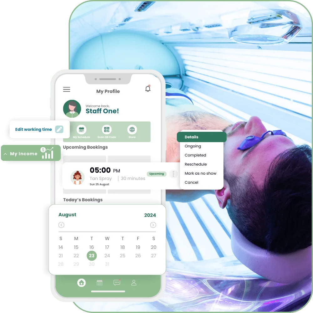 tanning salon software for staff