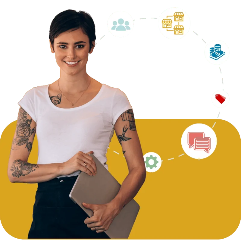 Tanning salon software with admin web for owner